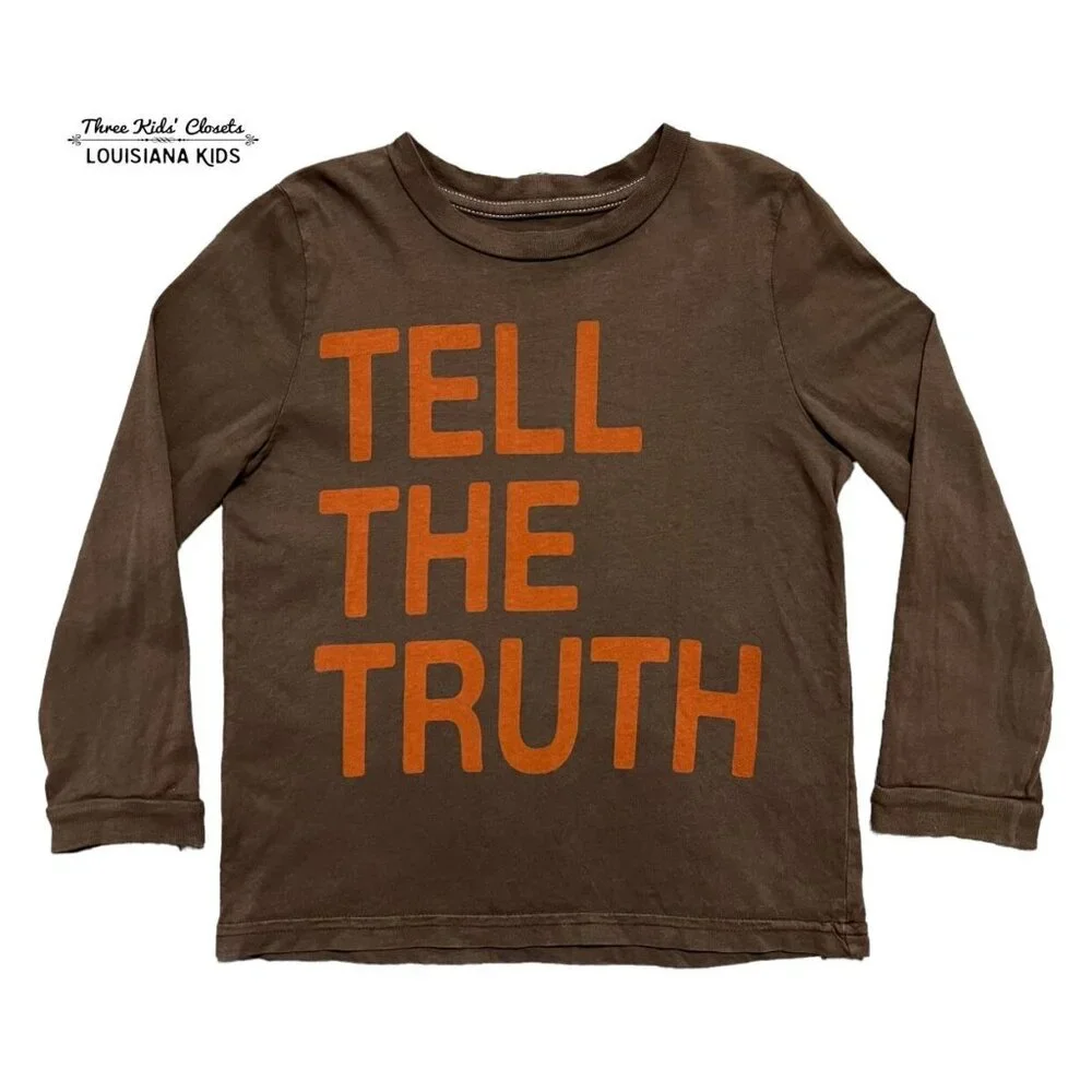 Peek 4-5Y Tell The Truth Shirt